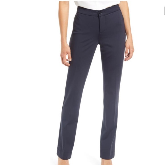 CURVES 360 BY NYDJ Slim Fit Ponte Pants Midnight - Picture 2 of 11